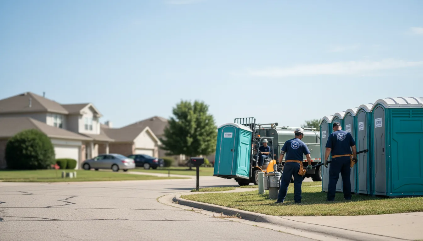 Porta Potty Rental in Oilton, OK near me